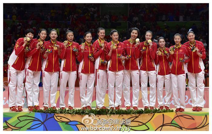 2016年奥运会女排冠军(中国女排里约奥运会夺冠)