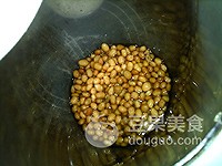 松仁熟豆豆浆 九阳珐琅铁釜电饭煲