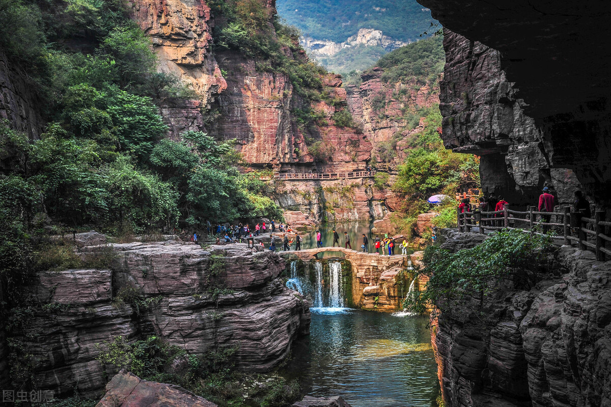 比黄山还令人惊艳的风景一河南焦作云台山