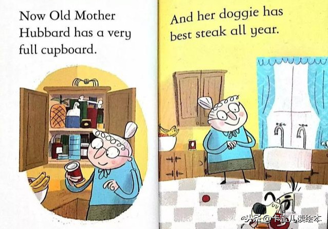 英文有声绘本《Old Mother Hubbard》