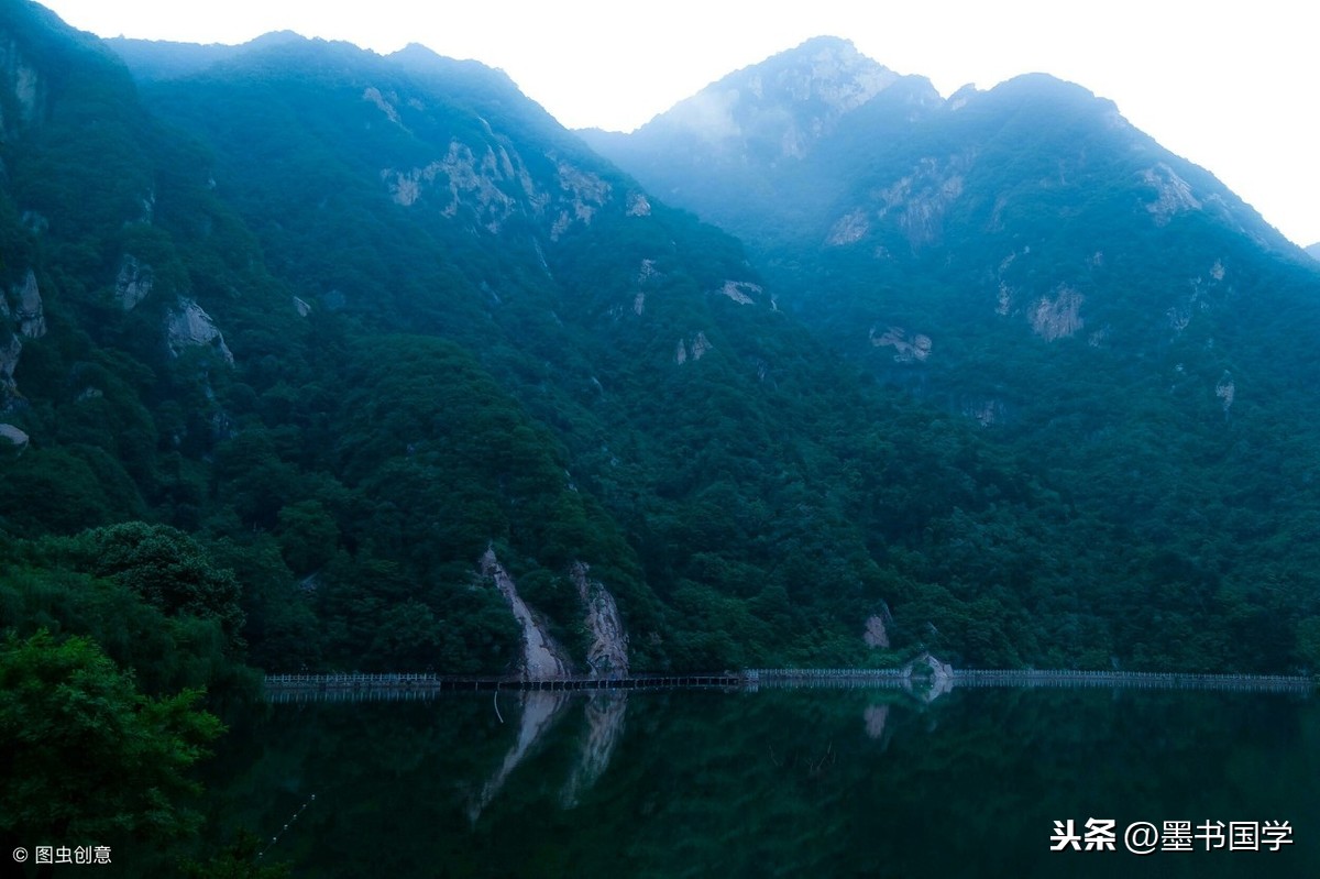 四首描绘终南山的诗词，各有千秋，各有意境