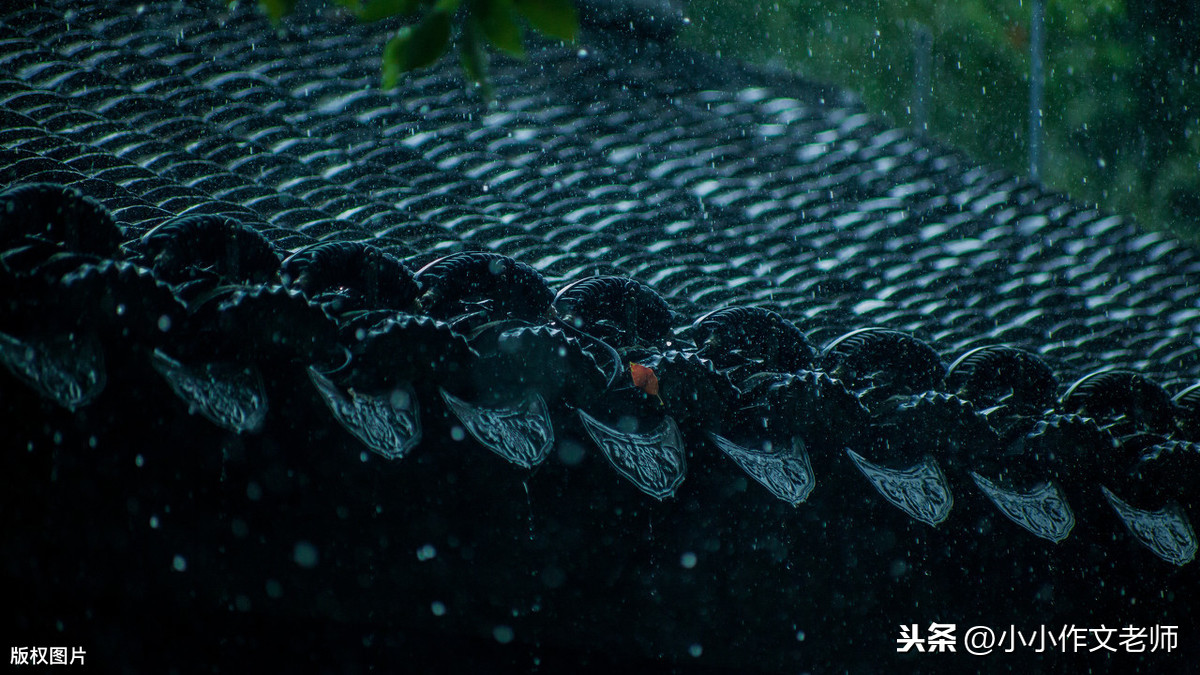 二年级雨景作文，有关毛毛雨阵雨，这些优质作文值得你浪费时间