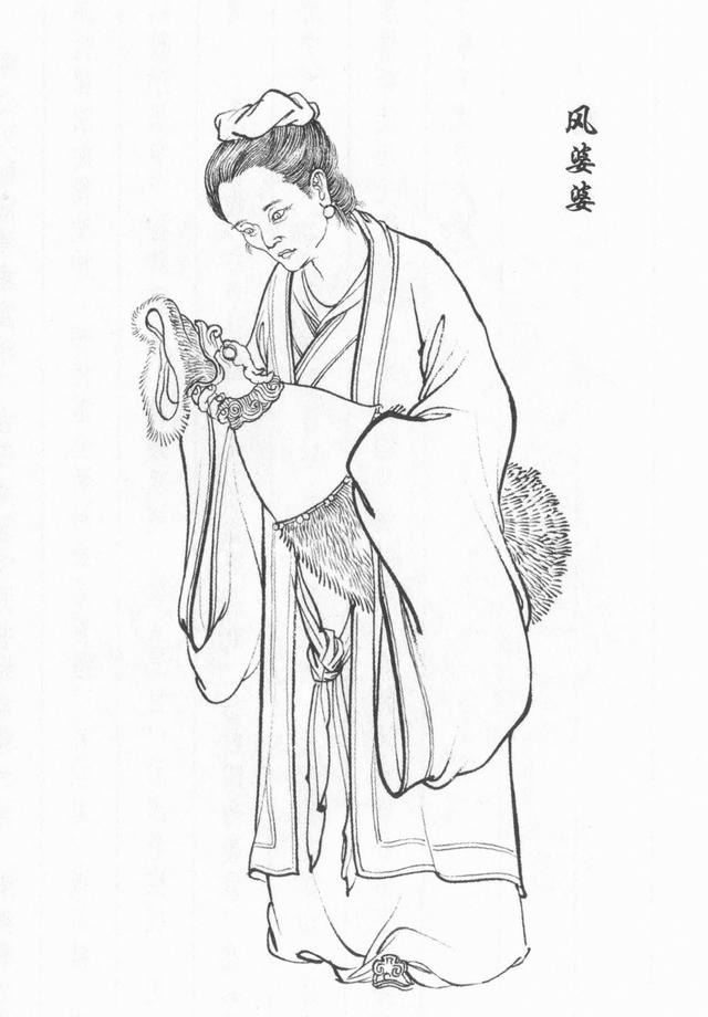 西游记故事人物白描图「李云中·绘」插图(42)