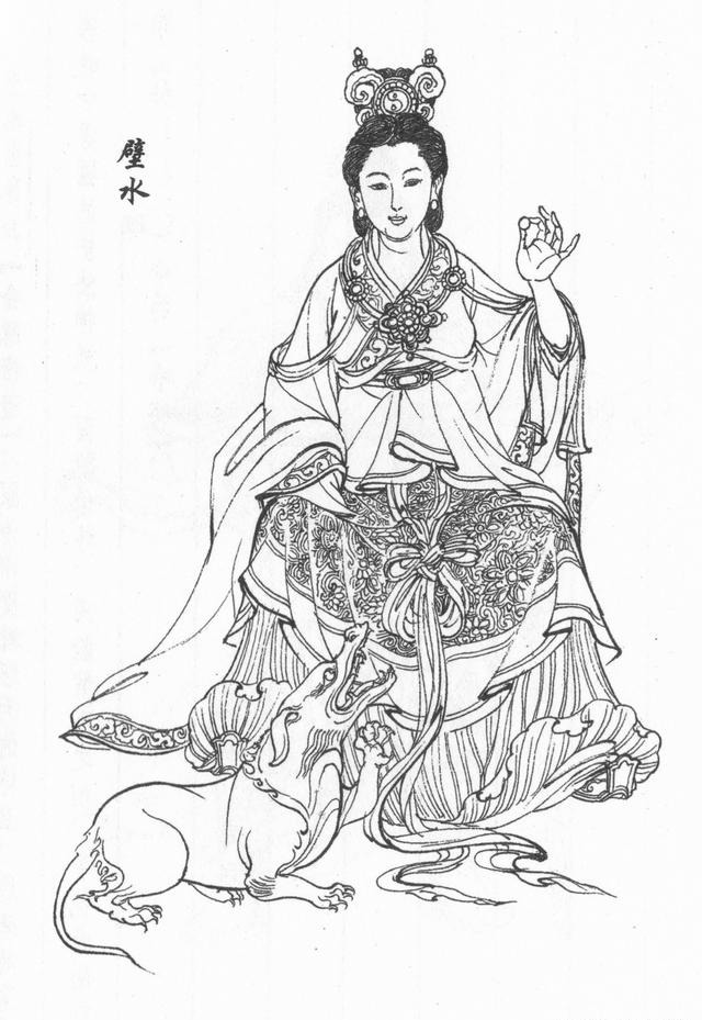 西游记故事人物白描图「李云中·绘」插图(38)