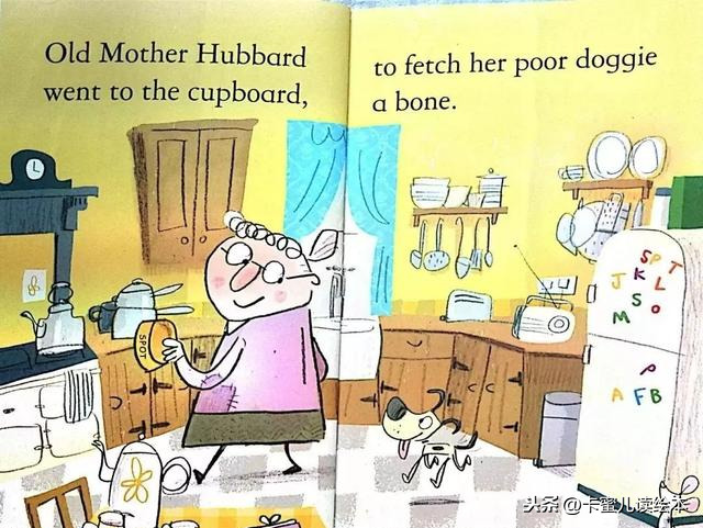 英文有声绘本《Old Mother Hubbard》