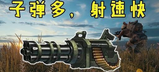 刺激战场；弹夹容量最大的枪，没有之一