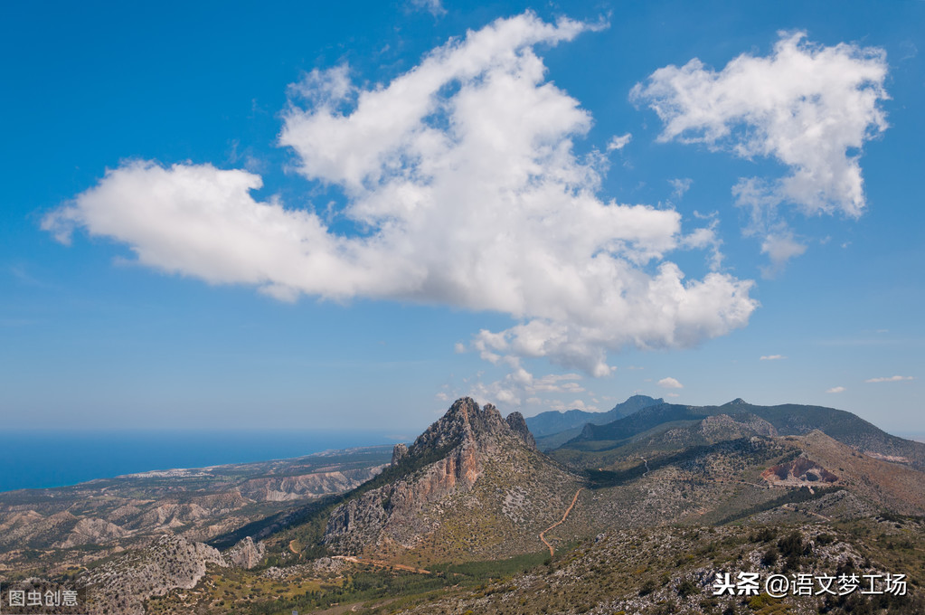 爬山风景唯美句子