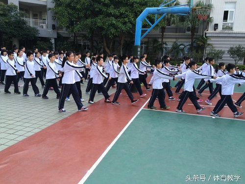 体育课，如何调整队列队形（附常见口令及具体调整方法）