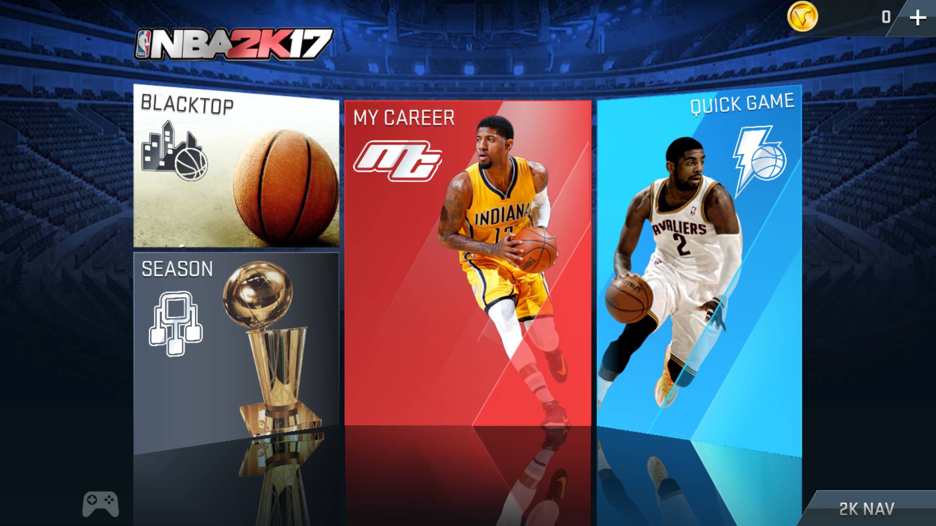 nba2k17为什么手柄(《NBA 2K17》登陆安卓平台 用手柄玩才够味儿)