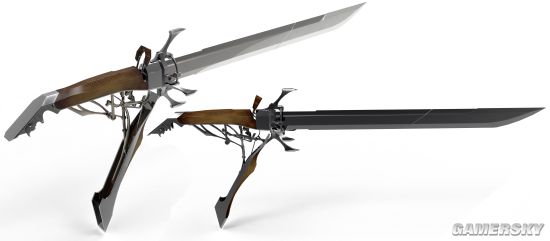 《羞辱2》最新武器设定图 时尚拉风更具毁灭性