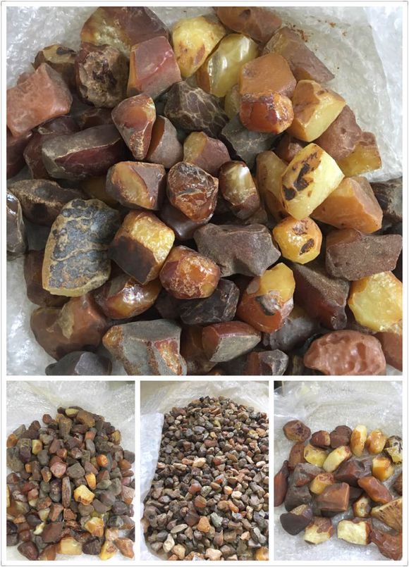 俄罗斯又发现蜜蜡矿，而且都是大块头