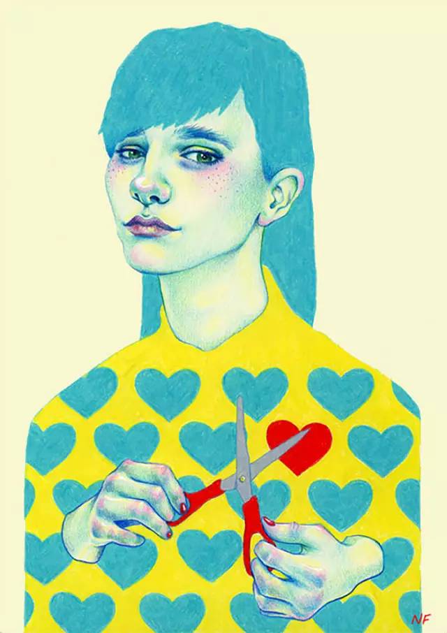 人物插画：Natalie Foss 我不是为你而活