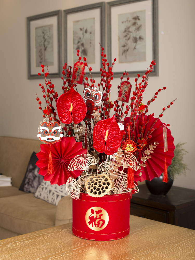 过年养什么花喜庆（什么花代表好运气）