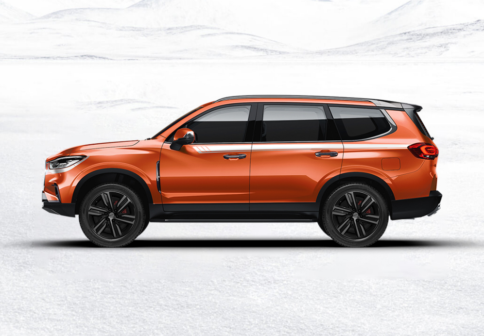 18万不到买后驱SUV，大通D90 Pro车长超5米带7座，非承载式车身