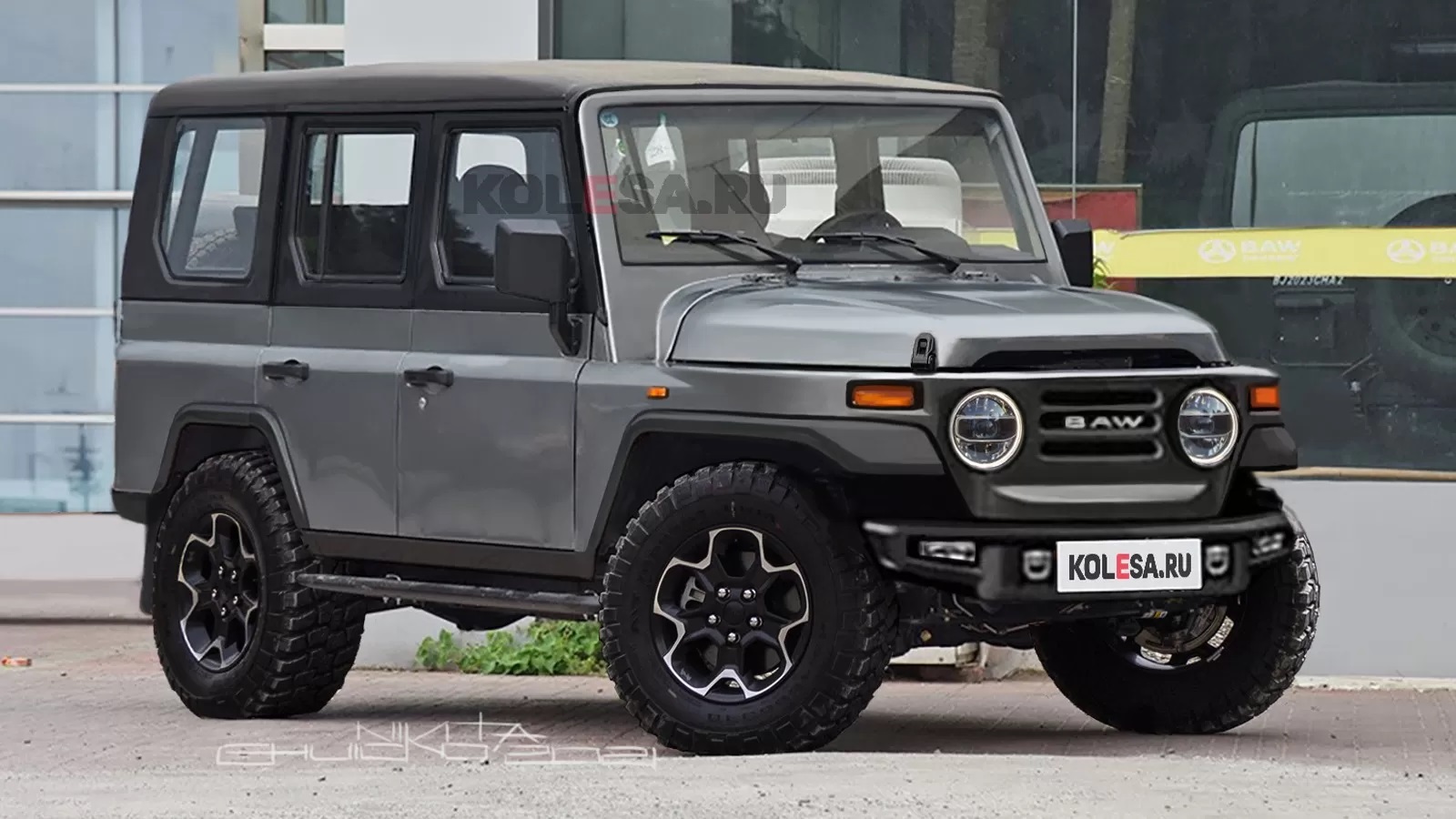 脱胎换骨 全新北汽212假想图曝光 硬派感十足