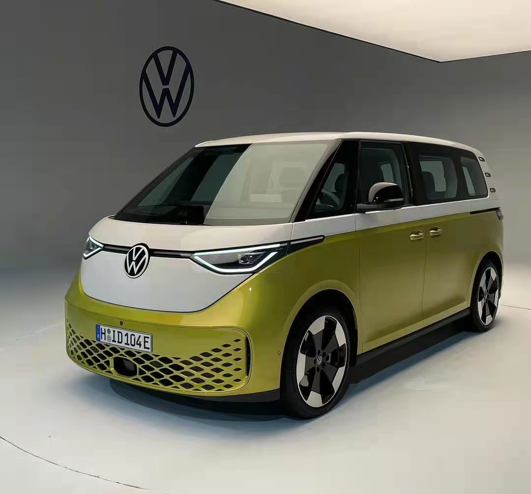 敢说秒杀gl8?大众id. buzz首发,原来面包车也能这么高级