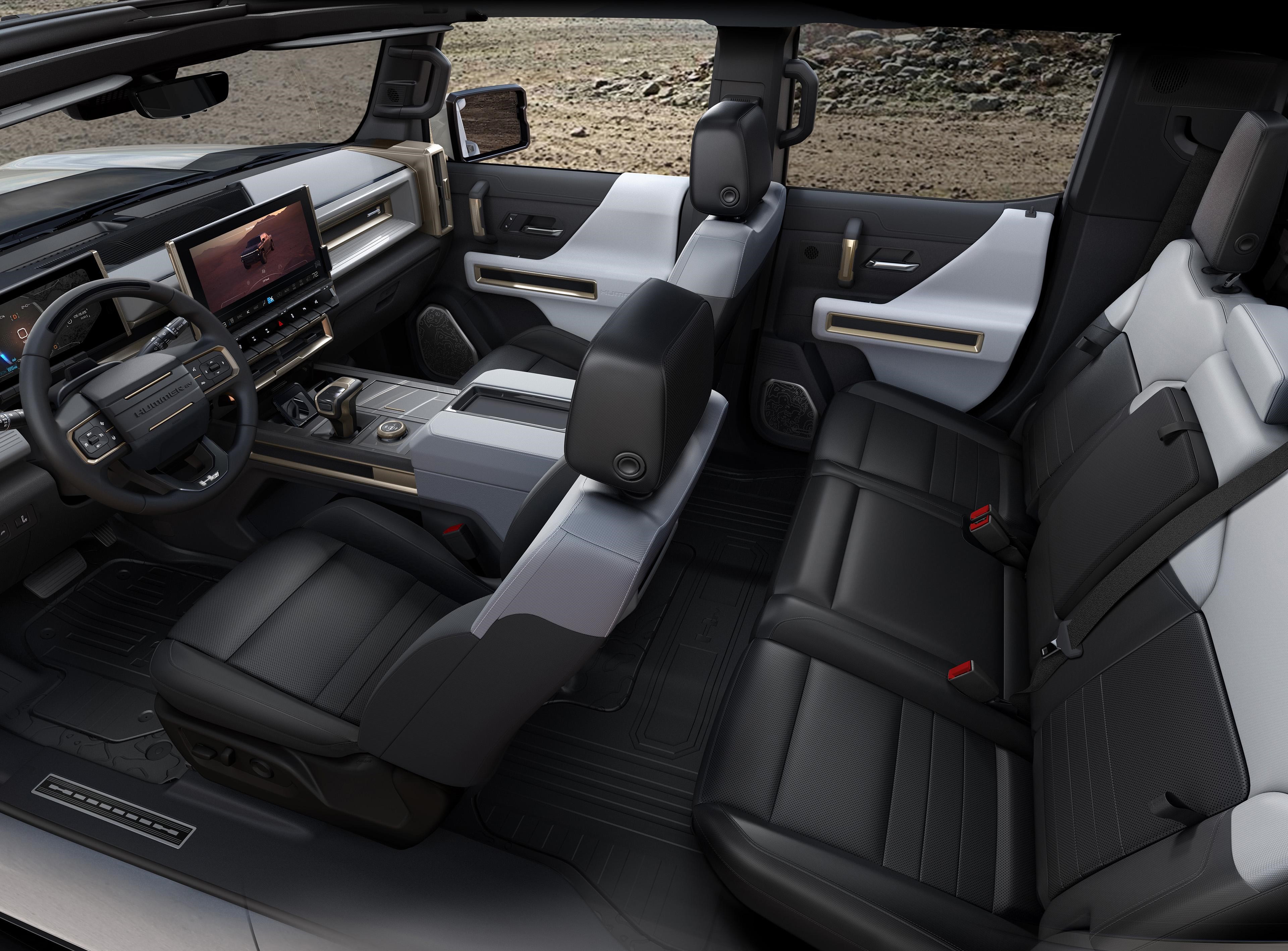 三电机/1000马力 hummer ev国内亮相_太平洋号