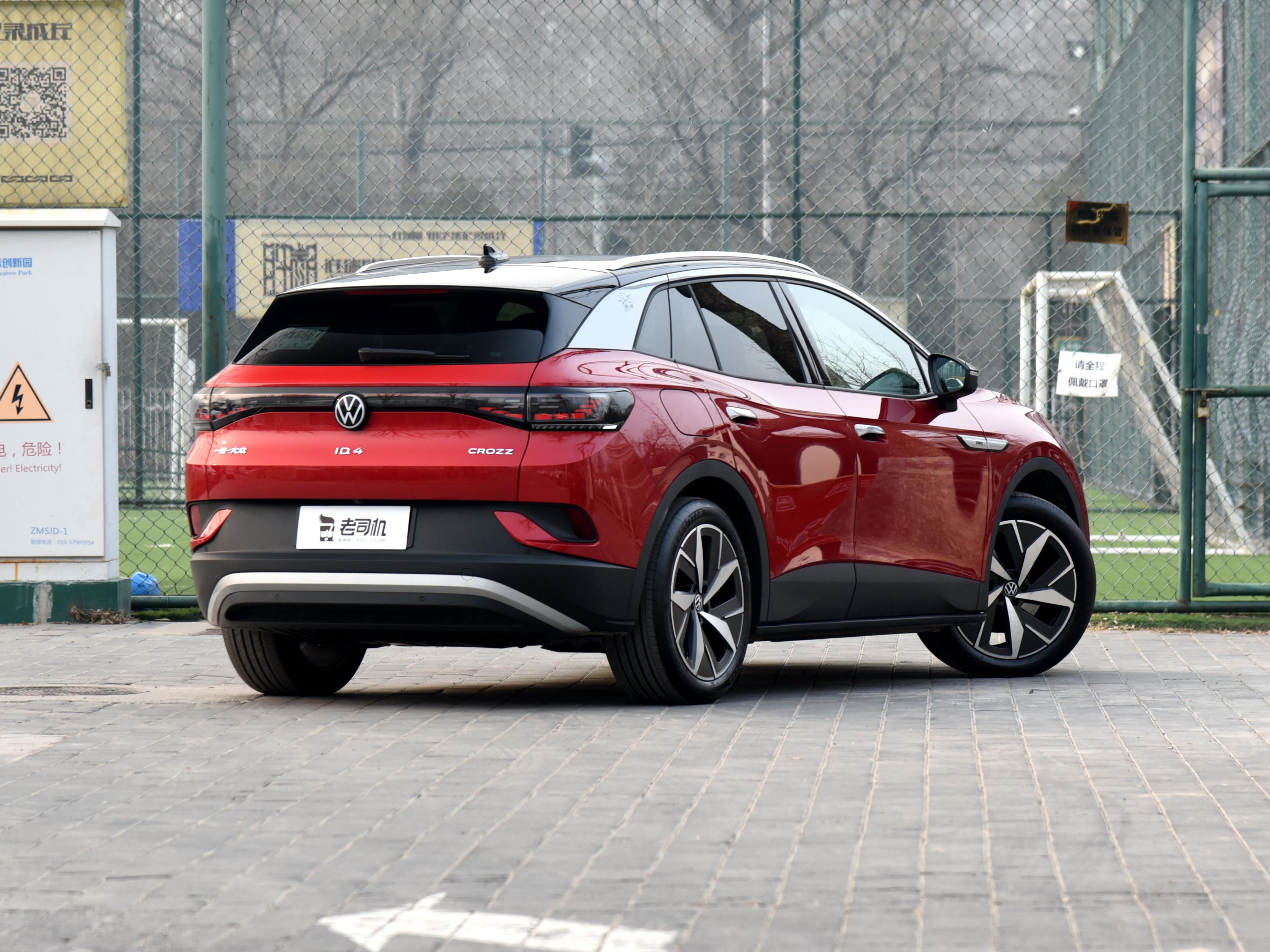 合资大众纯电SUV，550公里续航，半小时充电，实拍大众ID.4 CROZZ