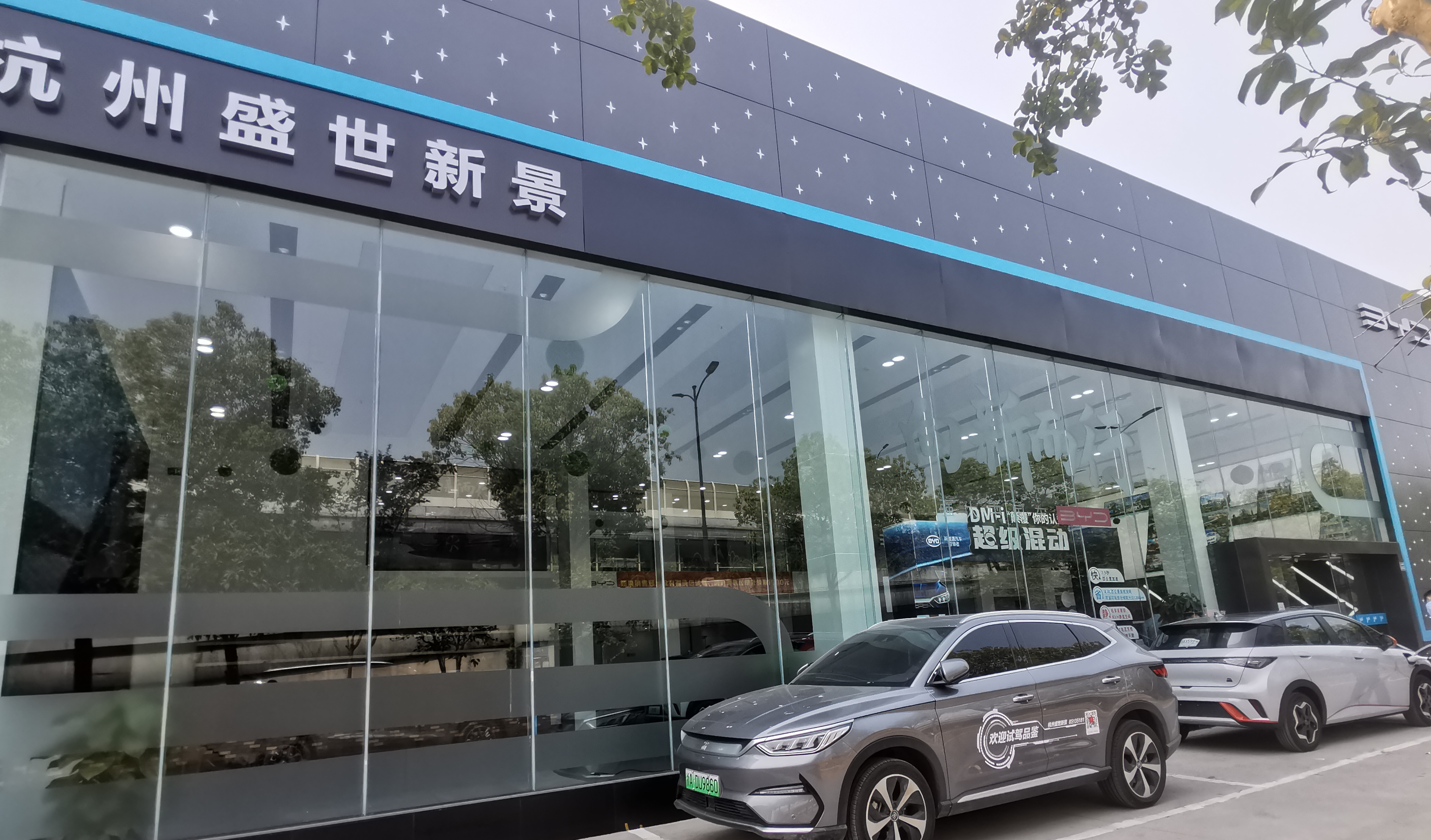 杭州比亚迪盛世新景店：新能源汽车优选之选
