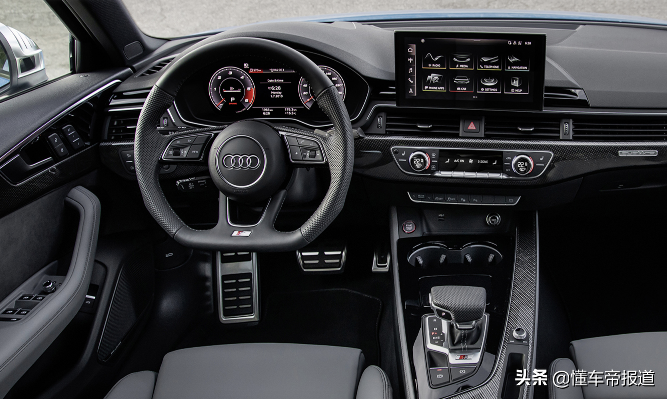 98万起,2022款进口奥迪a4系列上市,标配mmi系统