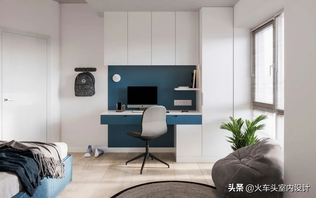 一对年轻夫妇的95㎡两居室，温暖柔和