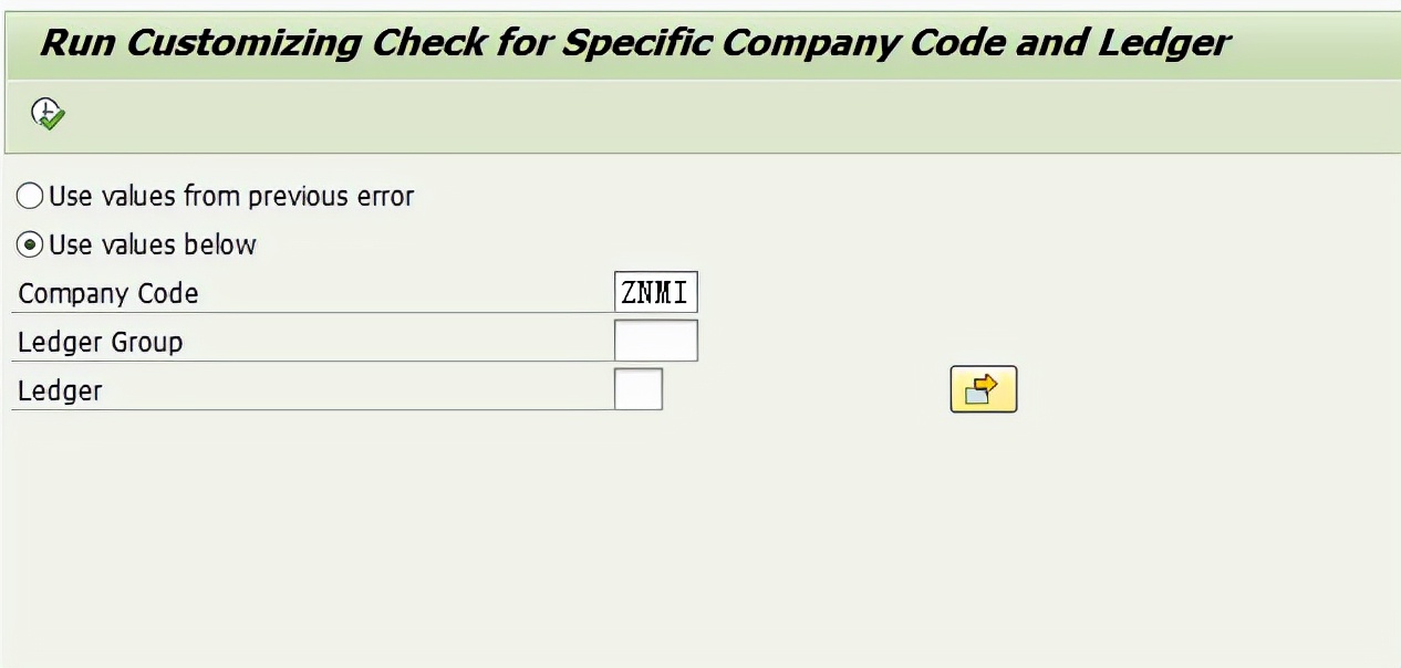 SAP MM MIGO 411K 报错 - Correct the Customizing settings for ledgers –