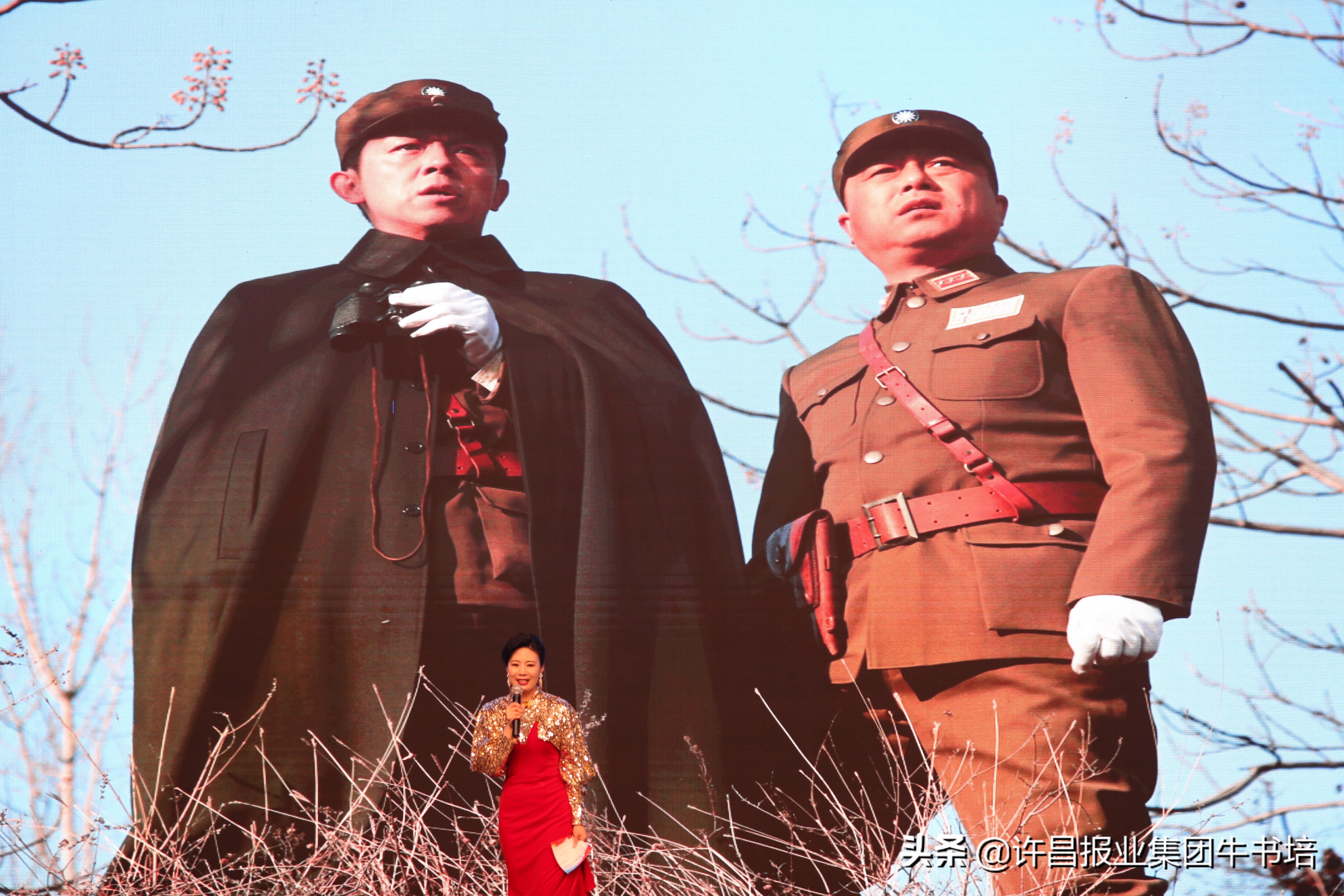 河南许昌：大型抗战电影《血战许昌》全国首映