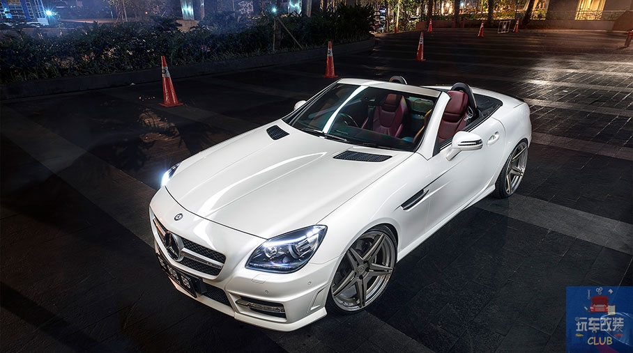 这样一辆"美则美矣"的敞篷奔驰slk,你们想要么?