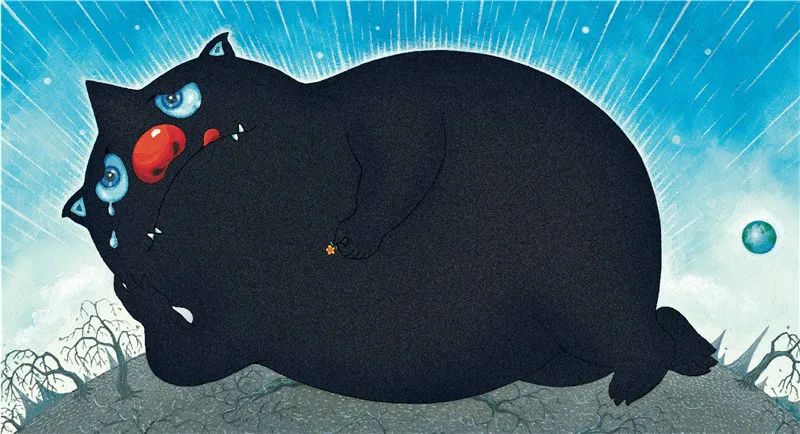 三张图感受一下这本书:怕黑是孩子普遍面临的问题,甚至也是某些大人们