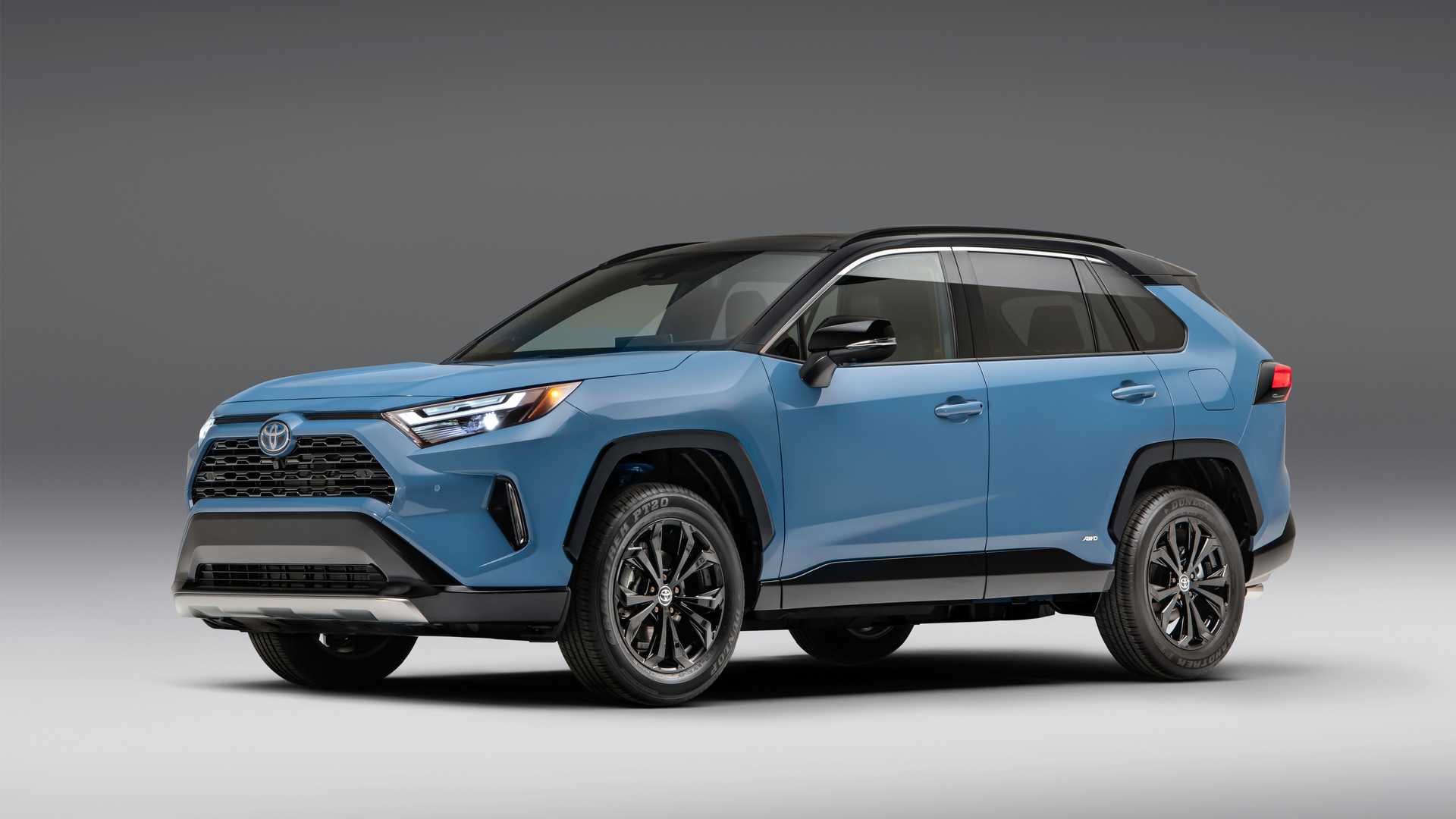 海外版2022款丰田rav4官图发布!强迫症能接受中控屏加按键吗?