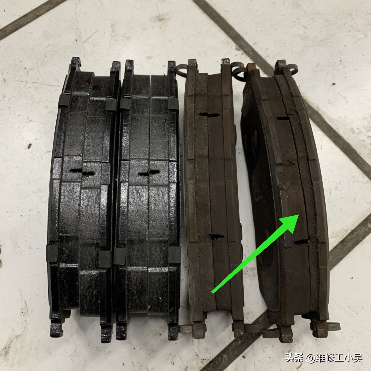 高速踩刹车时抖动，车主在4S店保修过一次，问题却再次出现