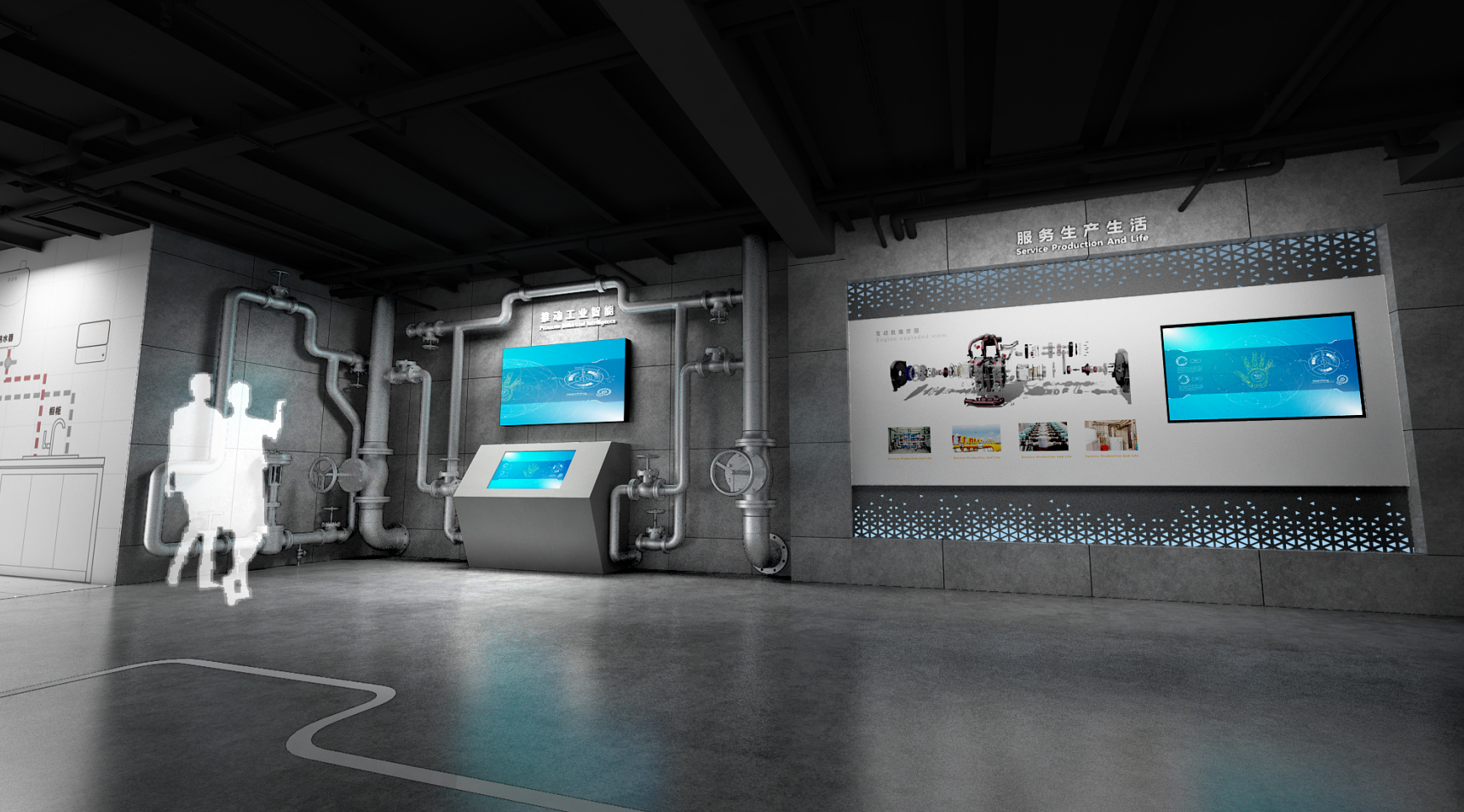 走进这酷炫的展厅，揭秘开江核心产业