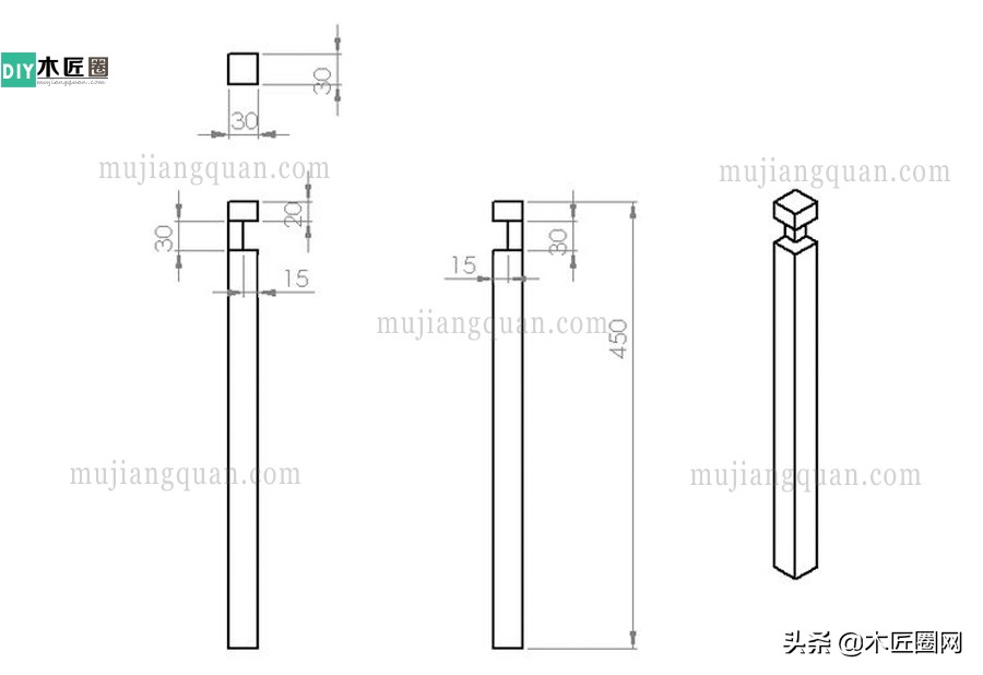 [家具] 榫卯结构魅力，如何做到不用钉胶，且可自由拆装榫卯桌子