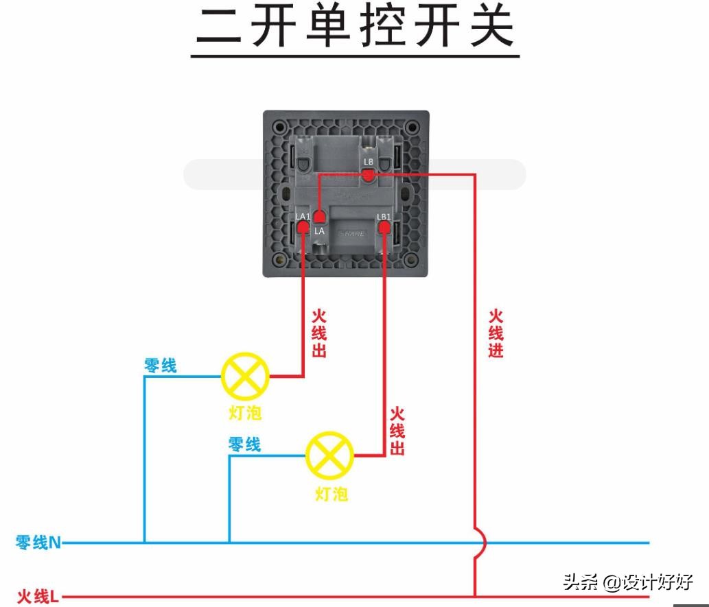 家庭新房装修开关插座如何接线，自己安装不用愁（开关篇）