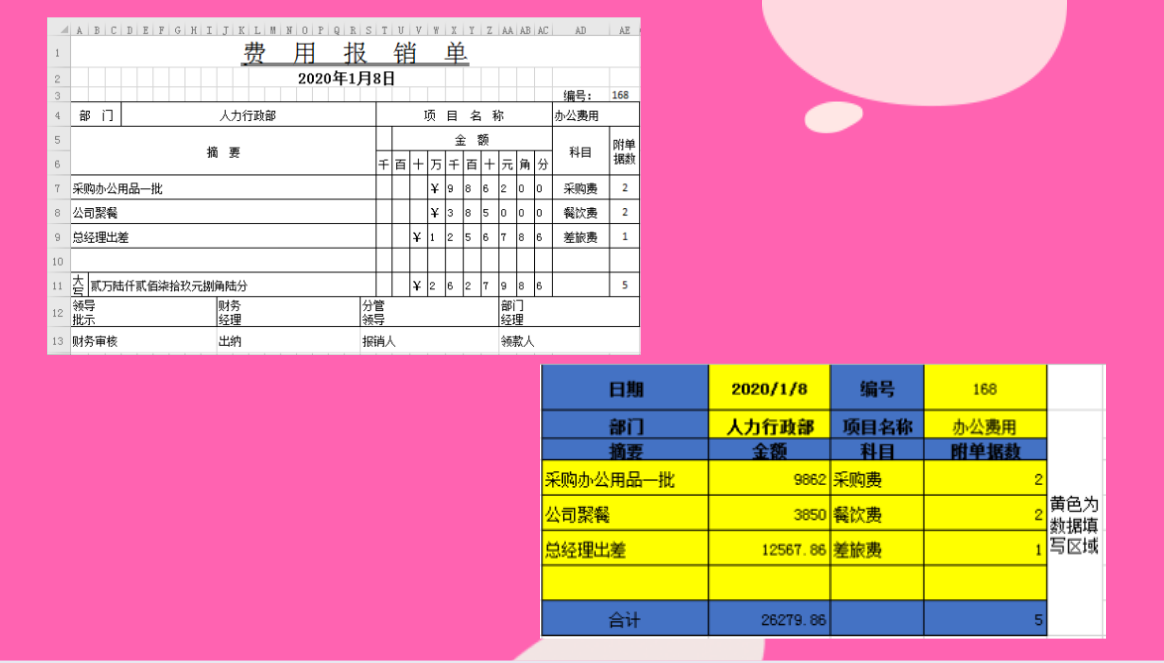 亲测好用！总监给的36套Excel财务报销模板，可直接套用，棒棒哒