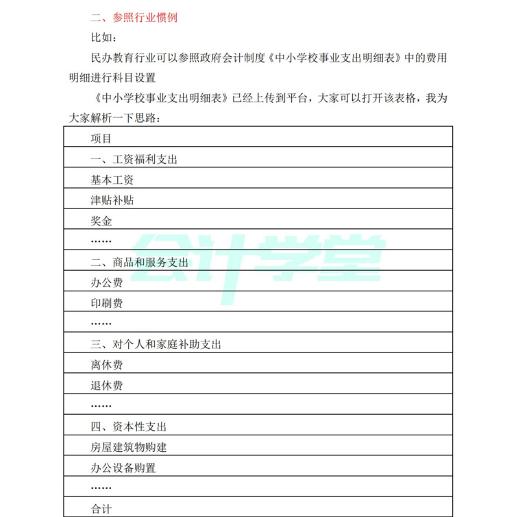 棒极了！关于费用类科目体系设置原则总结，纯分享，不要错过