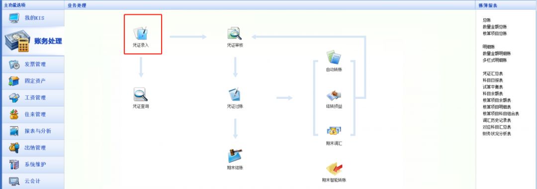 会计必备！金蝶软件超详细操作流程，10分钟学会凭证录入