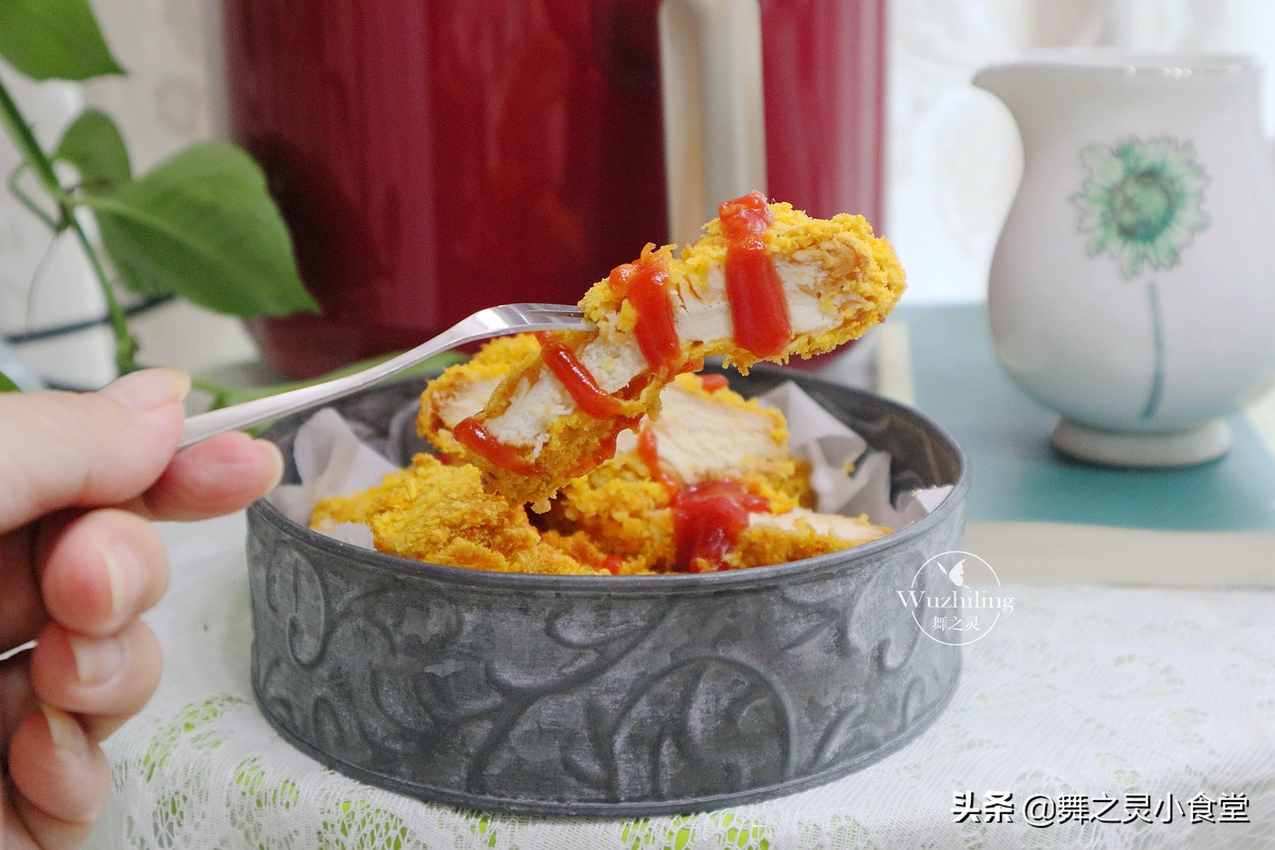 空气炸锅无油烤红薯，香甜软糯零添加