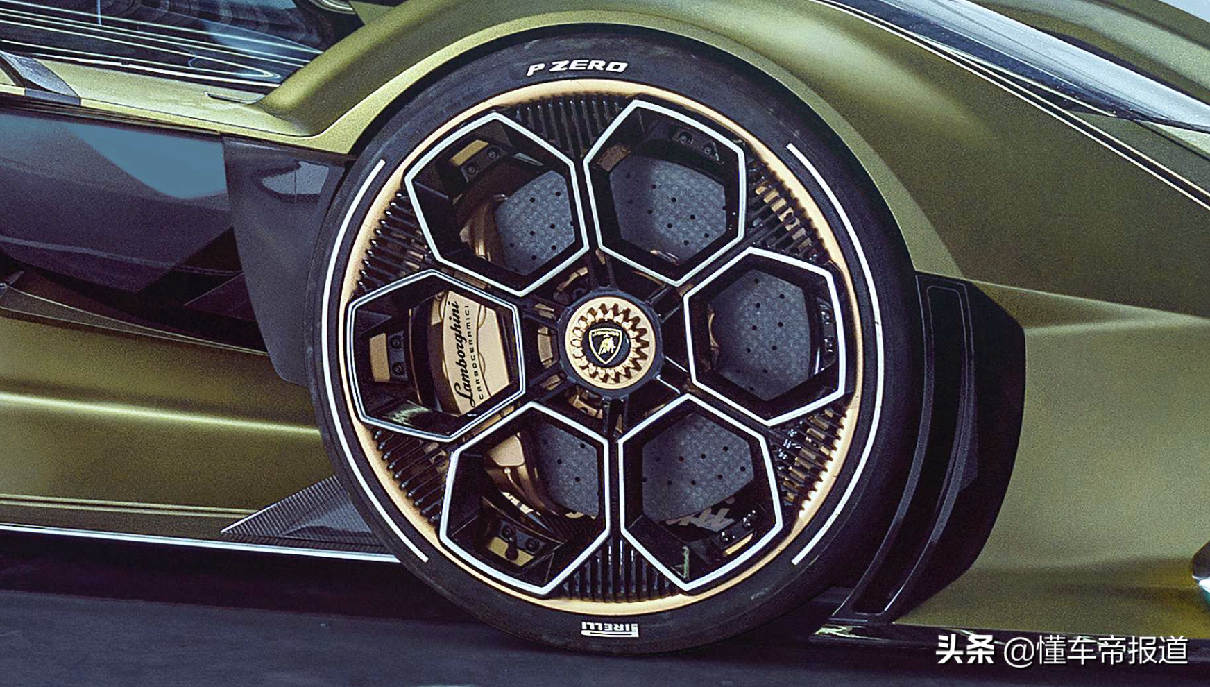 采用单座设计 兰博基尼Lambo V12 Vision Gran Turismo概念车官图