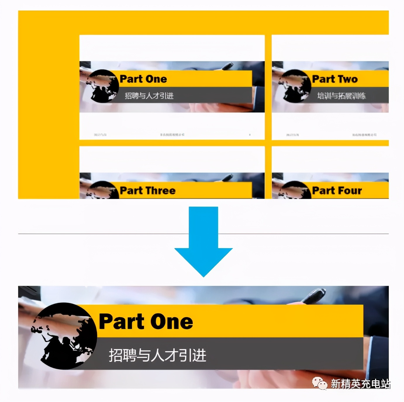 用缩放定位来做PPT的页面跳转也太酷炫了