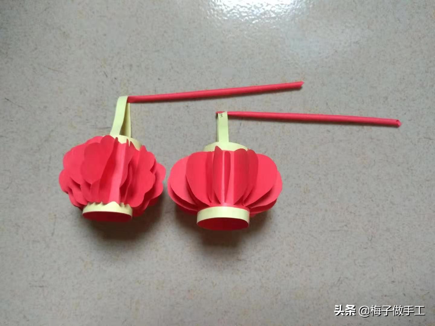 怎样做灯笼又漂亮又简单(最简单的手工灯笼制作方法)_投稿_微商资讯