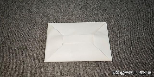 折纸教程：A4纸折出的漂亮信封，简单又实用