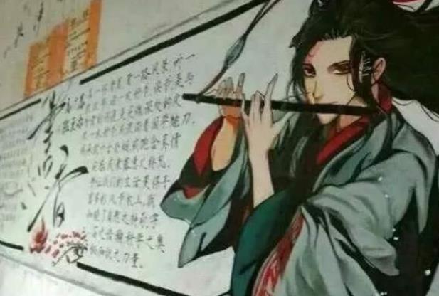00后学生“花式”黑板报走红，画工精致又细腻，仿佛进入异世界
