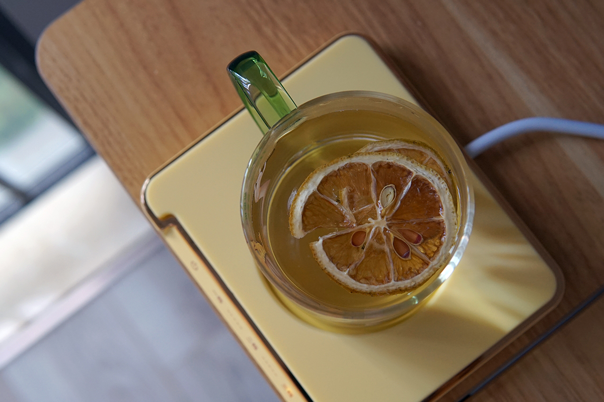 恰到好处的55℃，大宇恒温杯垫助我轻松做暖男