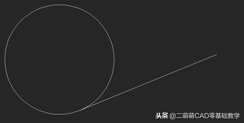 平行线、垂线、切线在CAD中快捷绘制命令