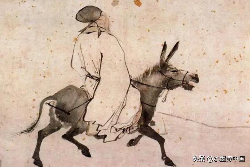 古人骑驴图片（唐宋那些爱骑驴的名人或仙人们）