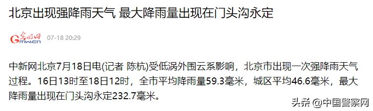 在这些地方，发现了北京警察的秘密......