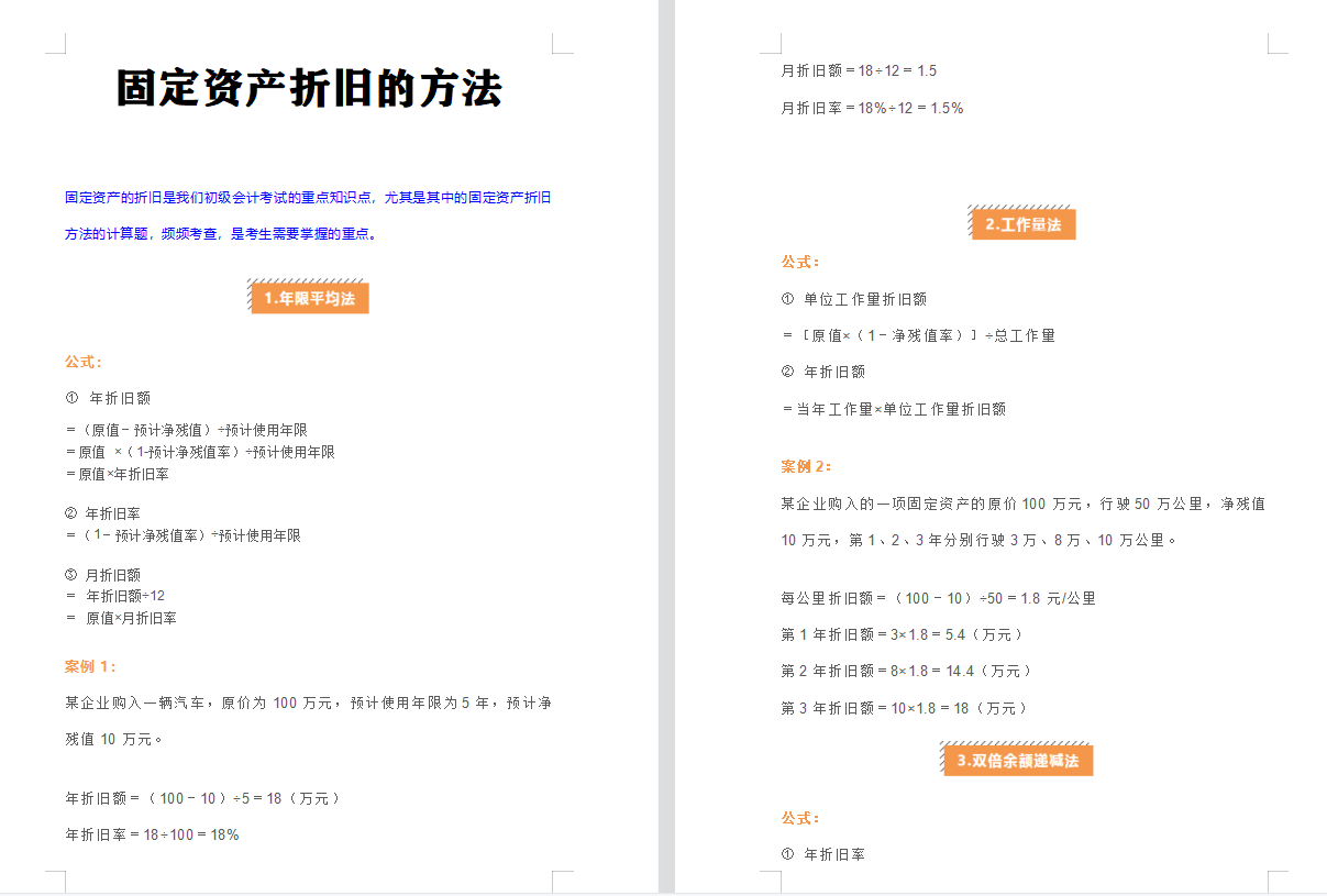 新手小白看过来！会计必备资料包，打包带走