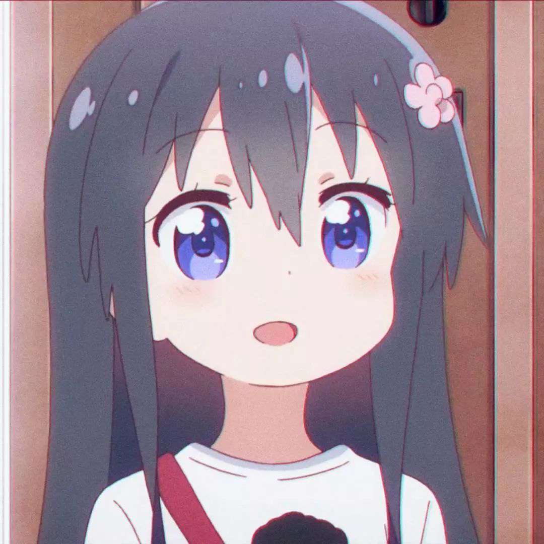 超级可爱的女生动漫头像,不过有个信念支柱似乎也不错