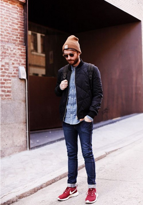 男士牛仔裤搭配什么样的上衣男士牛仔裤潮流穿搭高品质